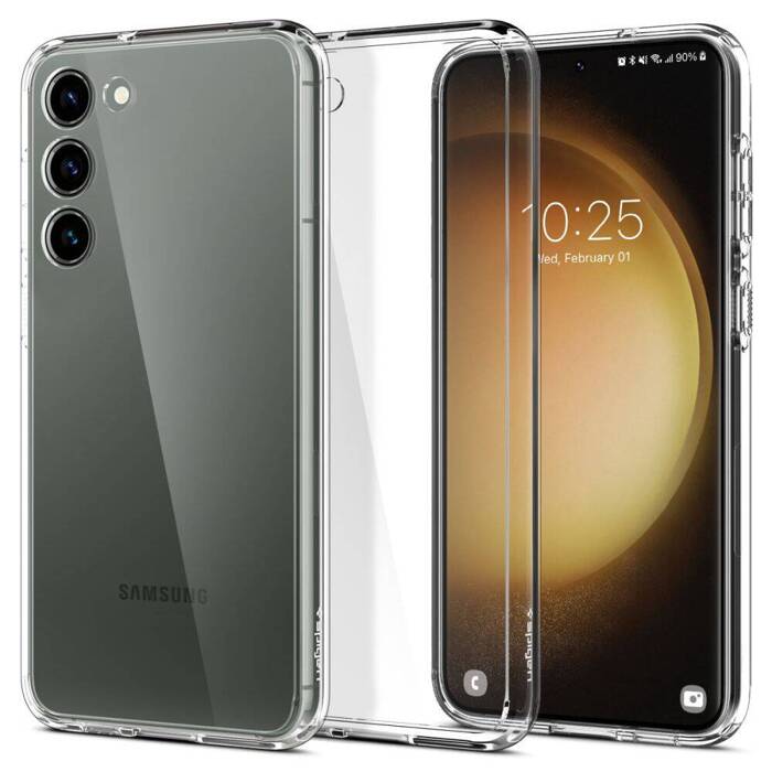 Schutzhülle Samsung Galaxy S23+ Spigen Ultra Hybrid Crystal Clear