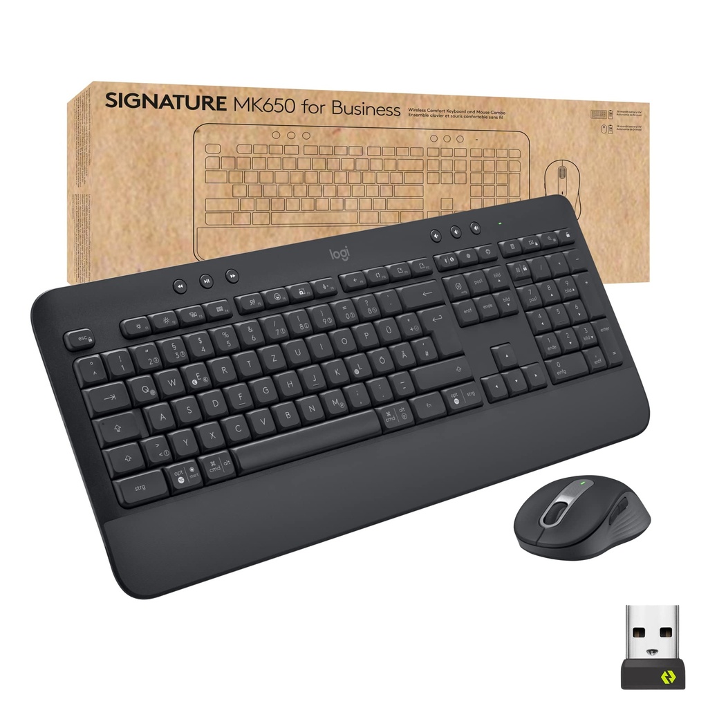Tastatur + Maus Set Bluetooth Logitech MK650
