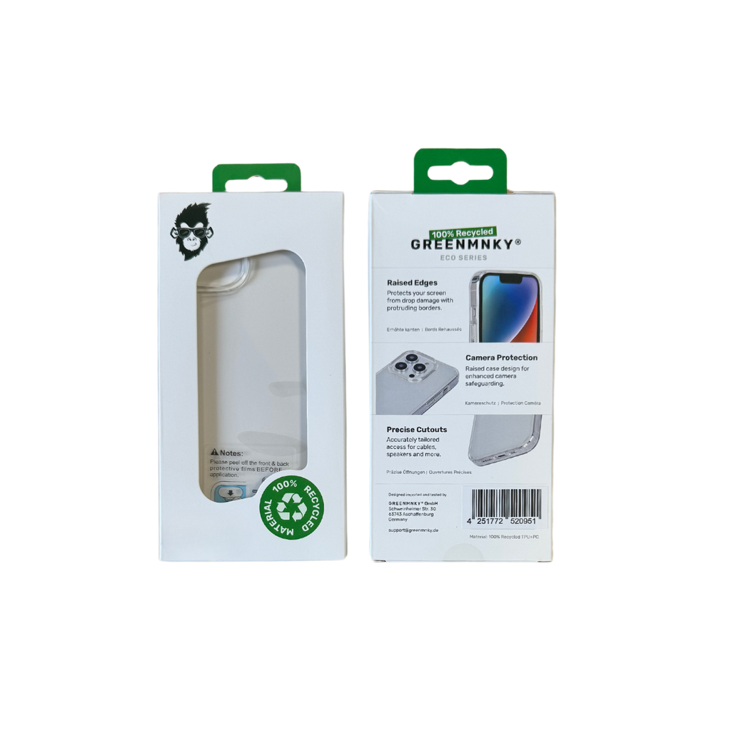 Schutzhülle Apple iPhone 16 GREENMNKY Limiteds Magnetic Black