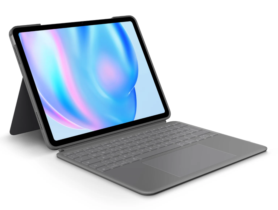Tastatur Logitech Combo Touch Oxford Grey für iPad Air 13" (M2,M3)