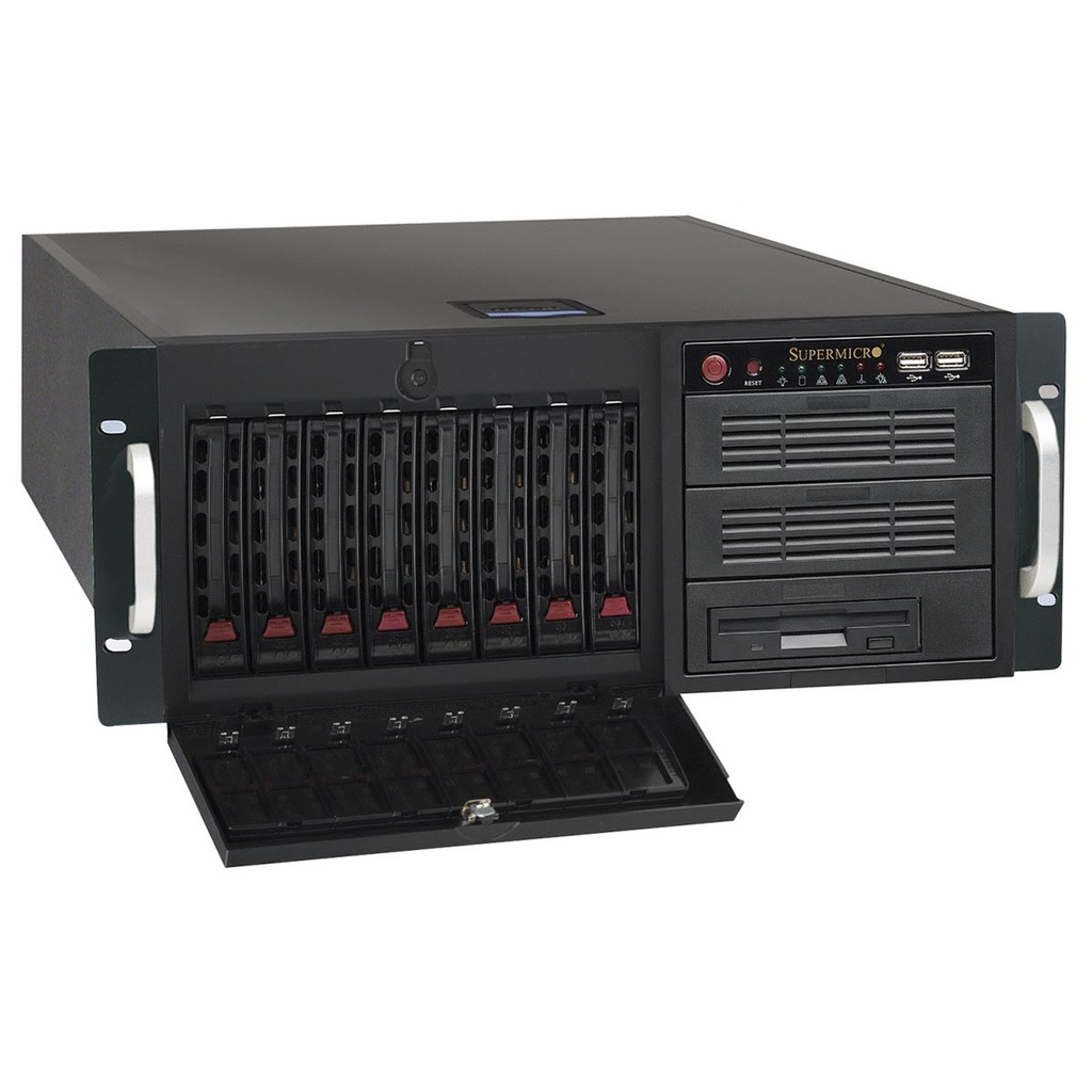 Server Supermicro mit AMD EPYC UP 9124
