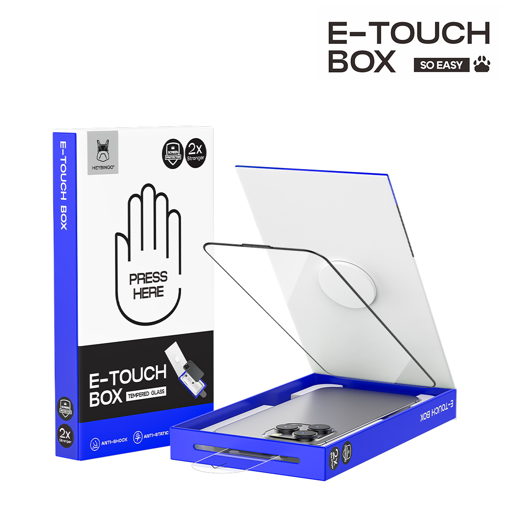 Displayschutz iPhone 17 Pro Max / 16 Pro Max E-TOUCH BOX