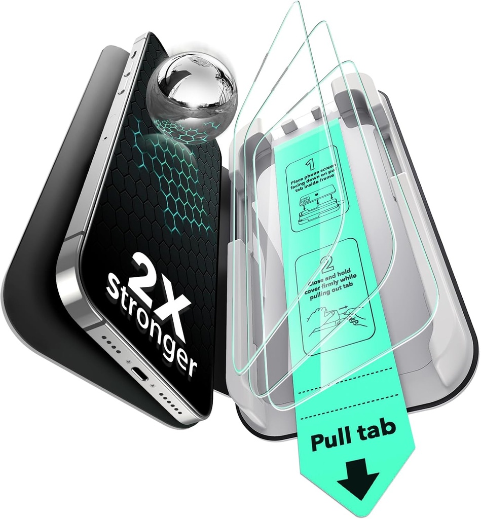 Displayschutz iPhone 16 / 15 ESR Privacy