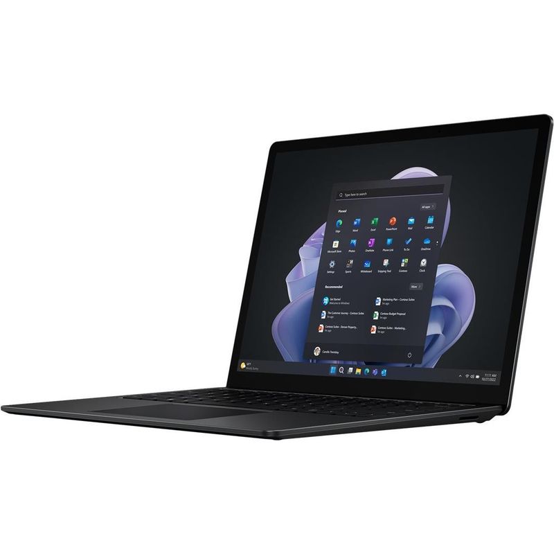 Notebook Microsoft Surface Laptop 5 13.5" i7-1265U 16RAM 256SSD Win11 Pro Mattschwarz