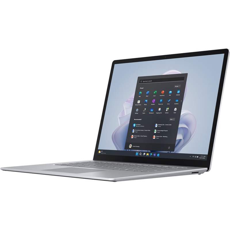 Notebook Microsoft Surface Laptop 5 15" i7-1265U 16RAM 512SSD Win11 Pro Platin