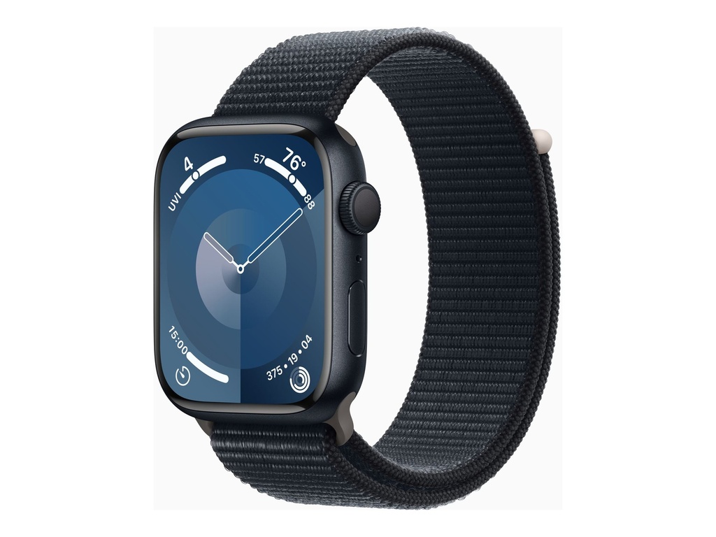 Apple Watch S9 Aluminium 45mm Mitternacht (Sport Loop Mitternacht)