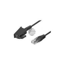 Good Connections TAE Anschlusskabel 6m an RJ45 schwarz Datenkommunikation
